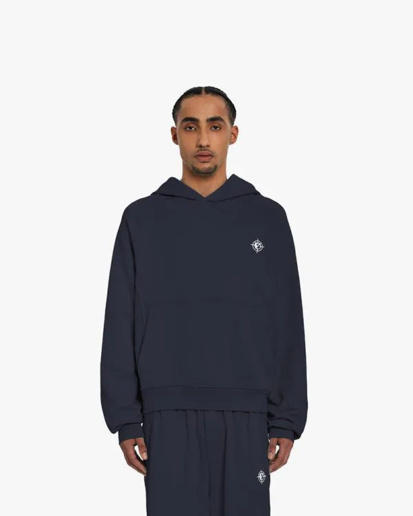 INSIDE OUT HOODIE NAVY - Sweats & Hoodies - streetwear Avenue Wear