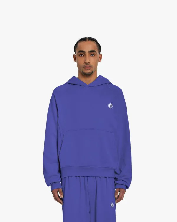 INSIDE OUT HOODIE OCEAN BLUE - Sweats & Hoodies - streetwear Avenue Wear