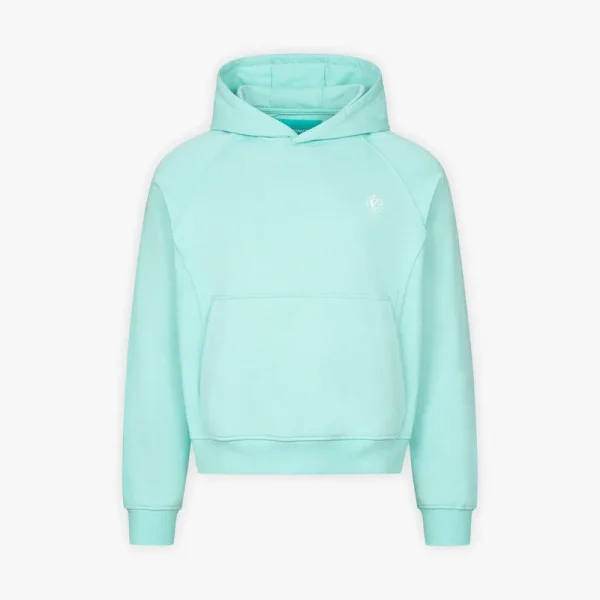 Inside out hoodie turquoise - Avenue Wear