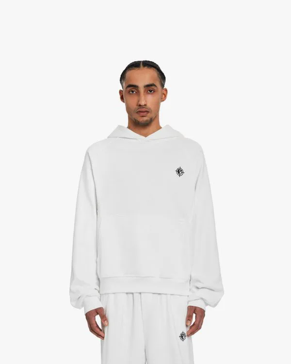 INSIDE OUT HOODIE WHITE - Sweats & Hoodies - streetwear Avenue Wear