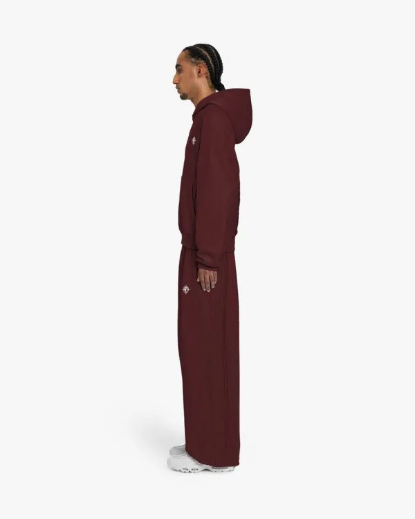 INSIDE OUT HOODIE WINE RED - Sweats & Hoodies - streetwear Avenue Wear