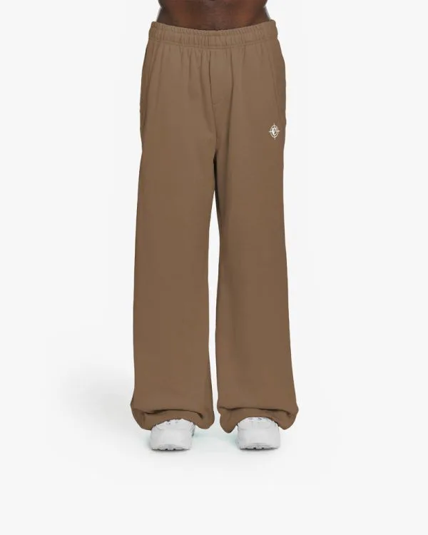 INSIDE OUT JOGGER CHOCOLATE BROWN - Pantalons & Jorts - streetwear Avenue Wear