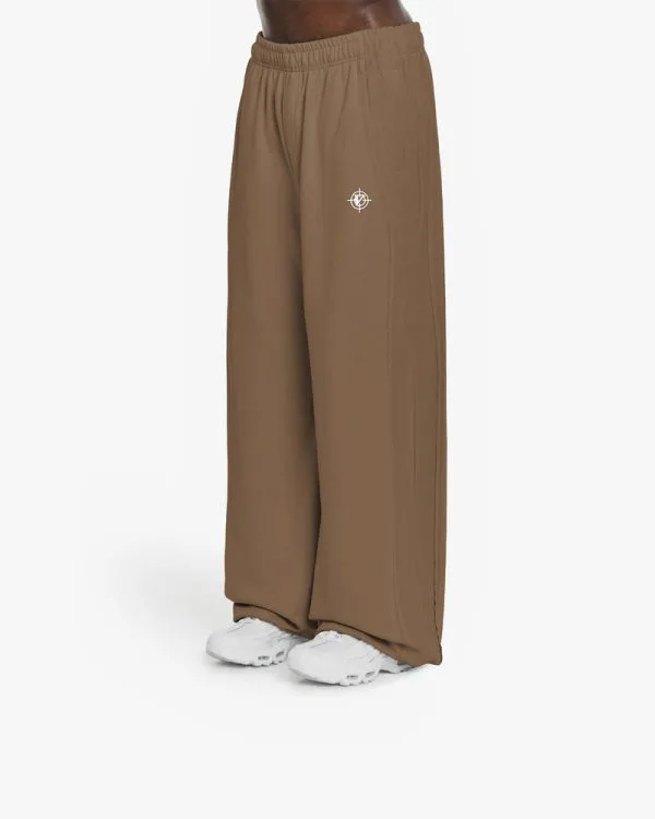 INSIDE OUT JOGGER CHOCOLATE BROWN - Pantalons & Jorts - streetwear Avenue Wear