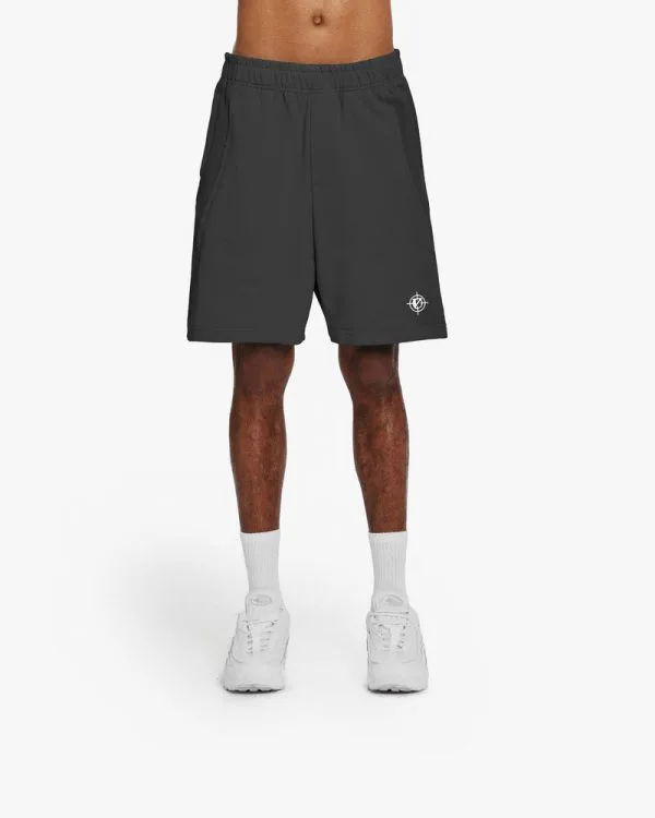 INSIDE OUT SHORTS ASH GREY - Pantalons & Jorts - streetwear Avenue Wear