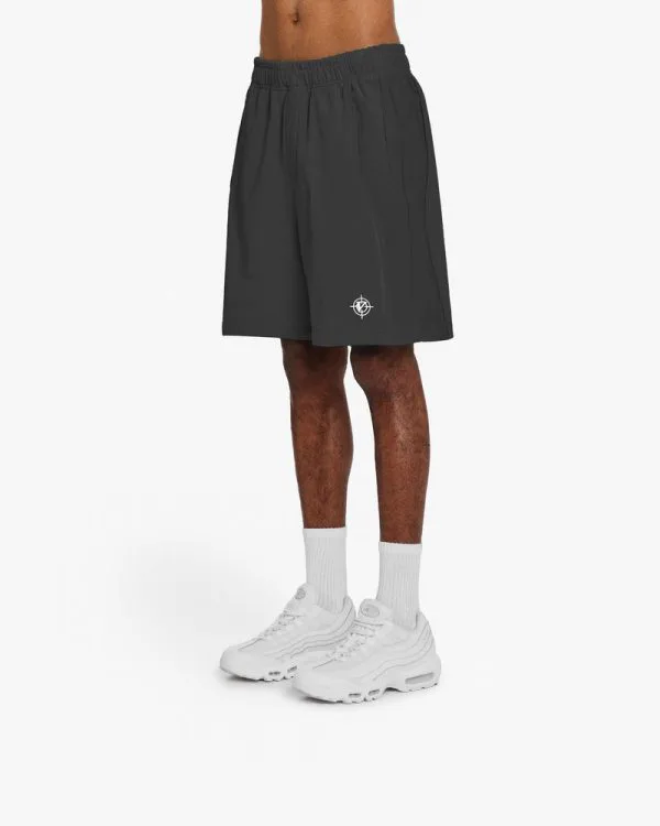 INSIDE OUT SHORTS ASH GREY - Pantalons & Jorts - streetwear Avenue Wear