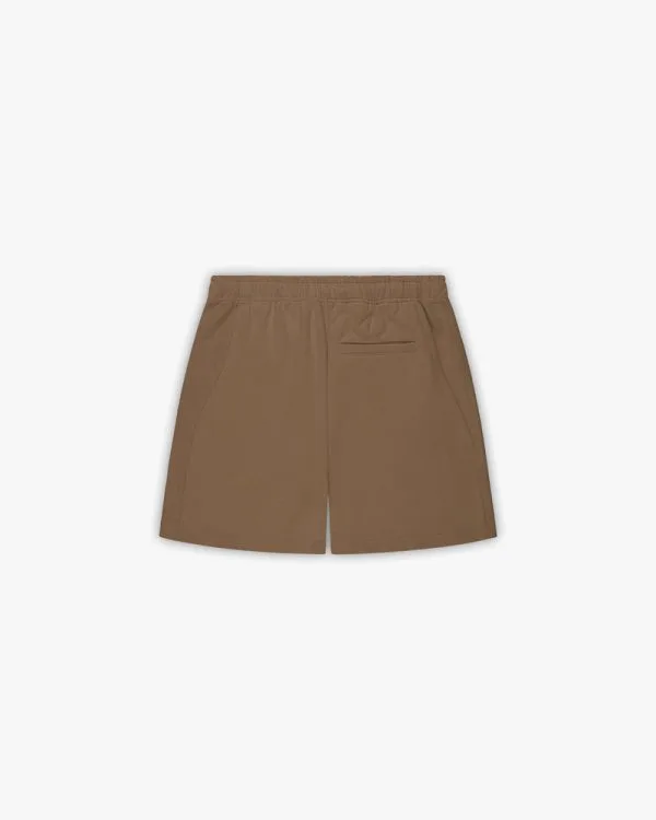 INSIDE OUT SHORTS CHOCOLATE BROWN - Pantalons & Jorts - streetwear Avenue Wear