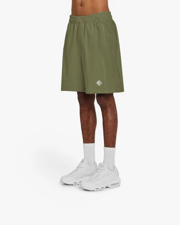 INSIDE OUT SHORTS KHAKI - Pantalons & Jorts - streetwear Avenue Wear