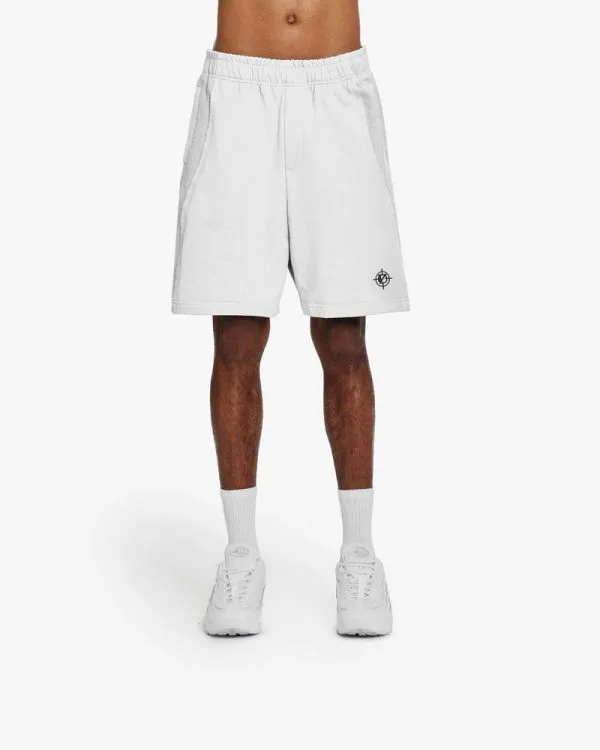 INSIDE OUT SHORTS LIGHT GREY - Pantalons & Jorts - streetwear Avenue Wear