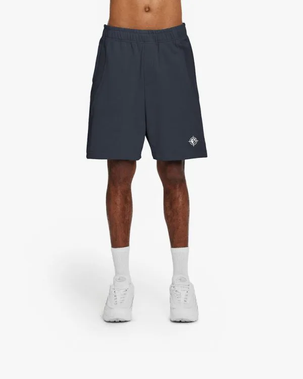 INSIDE OUT SHORTS NAVY - Pantalons & Jorts - streetwear Avenue Wear