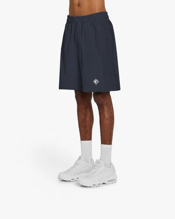 INSIDE OUT SHORTS NAVY - Pantalons & Jorts - streetwear Avenue Wear
