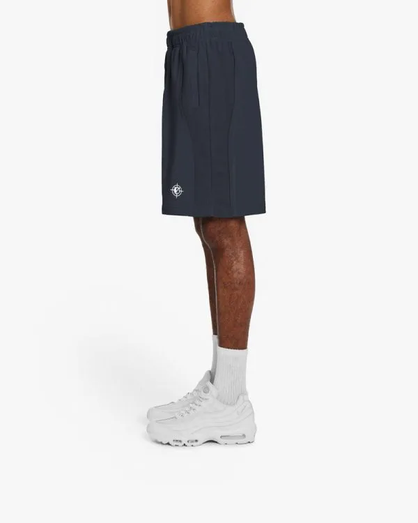 INSIDE OUT SHORTS NAVY - Pantalons & Jorts - streetwear Avenue Wear