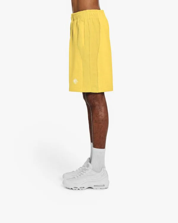 INSIDE OUT SHORTS SUNFLOWER - Pantalons & Jorts - streetwear Avenue Wear