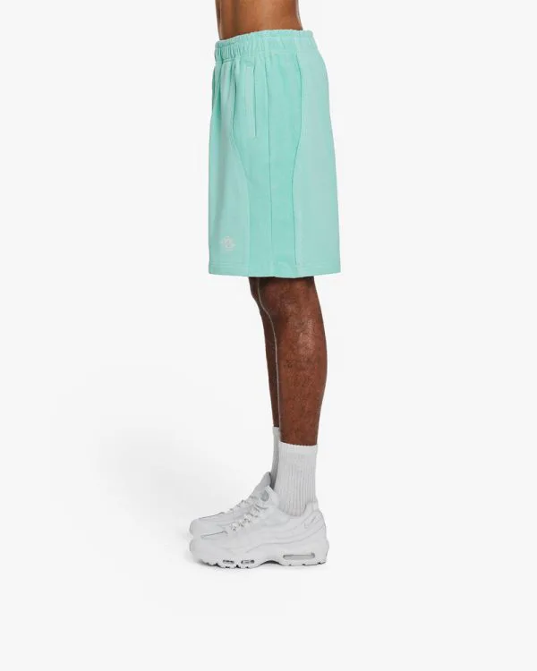 INSIDE OUT SHORTS TURQUOISE - Pantalons & Jorts - streetwear Avenue Wear