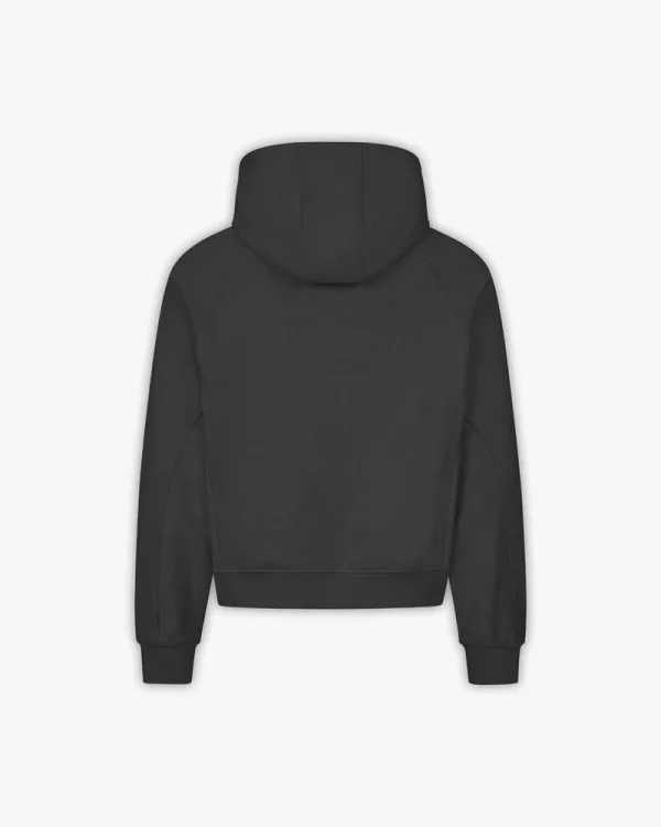 INSIDE OUT ZIP HOODIE ASH GREY - Sweats & Hoodies - streetwear Avenue Wear