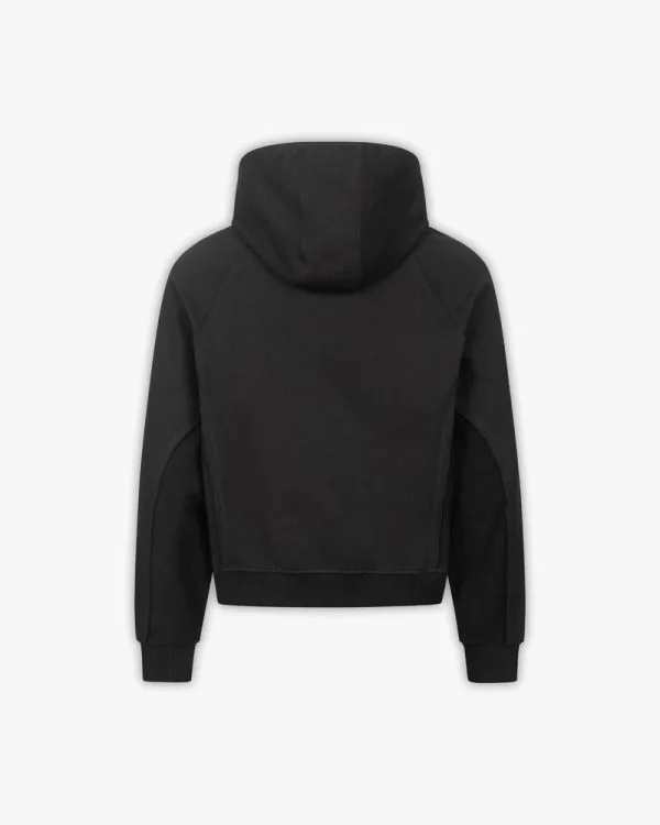 INSIDE OUT ZIP HOODIE BLACK - Sweats & Hoodies - streetwear Avenue Wear