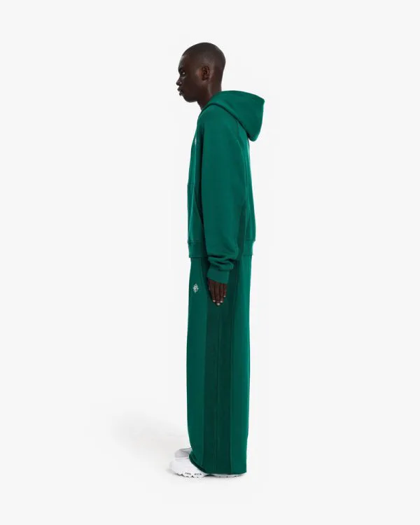 INSIDE OUT ZIP HOODIE FORREST GREEN - Sweats & Hoodies - streetwear Avenue Wear