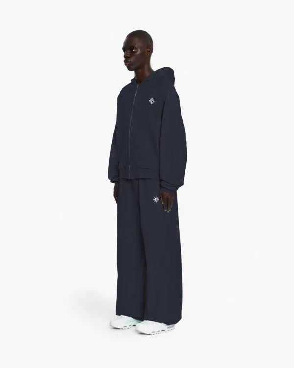INSIDE OUT ZIP HOODIE NAVY - Sweats & Hoodies - streetwear Avenue Wear