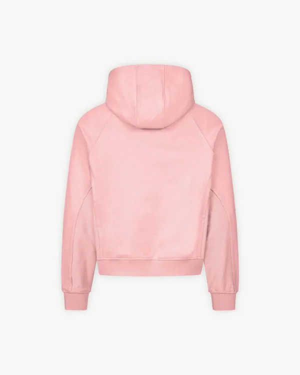 INSIDE OUT ZIP HOODIE PINK - Sweats & Hoodies - streetwear Avenue Wear