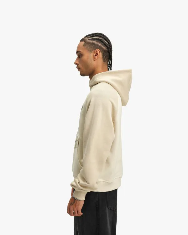 INSTITUTE HOODIE BEIGE - Sweats & Hoodies - streetwear Avenue Wear