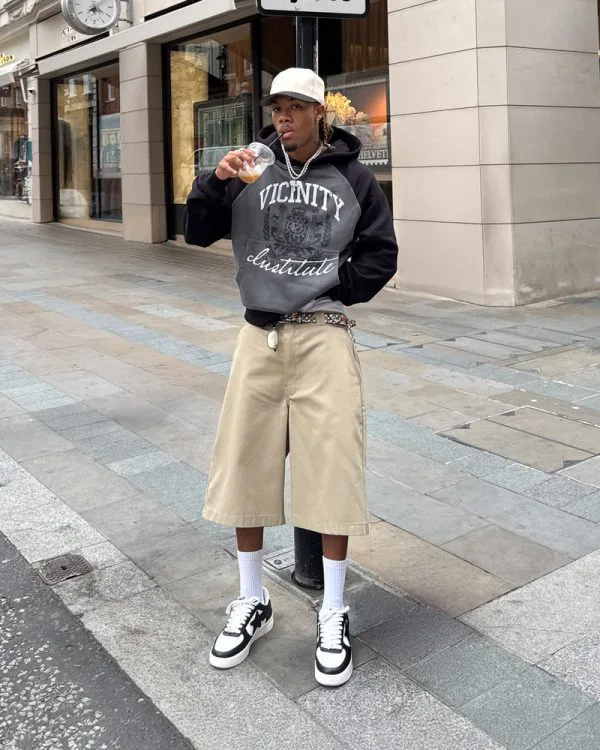 INSTITUTE HOODIE GREY/BLACK - Sweats & Hoodies - streetwear Avenue Wear