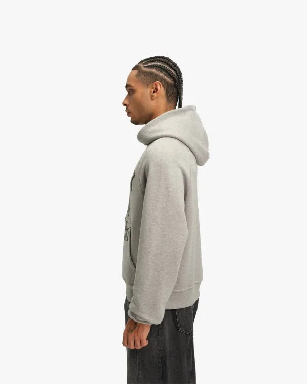 INSTITUTE HOODIE GREY MELANGE - Sweats & Hoodies - streetwear Avenue Wear