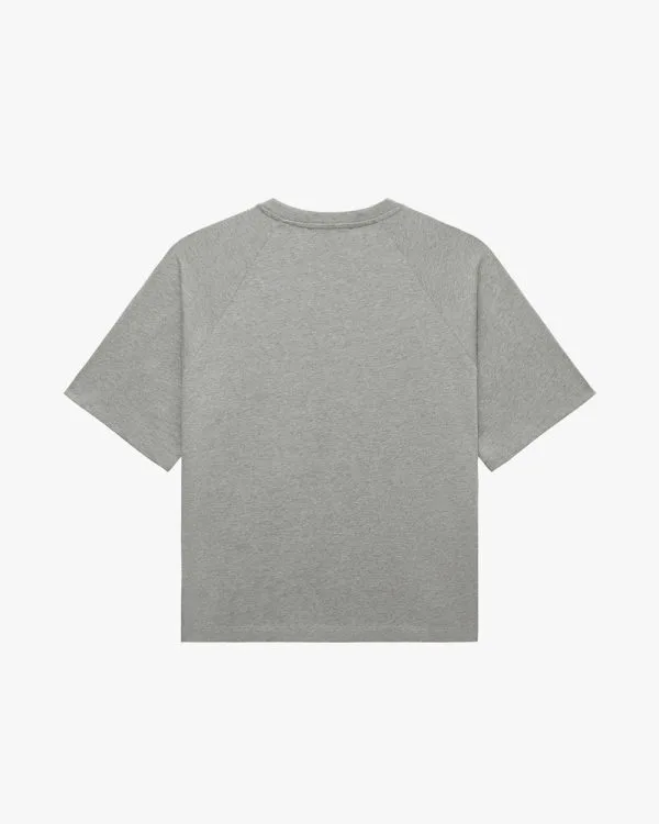 INSTITUTE TEE GREY MELANGE - Sweats & Hoodies - streetwear Avenue Wear