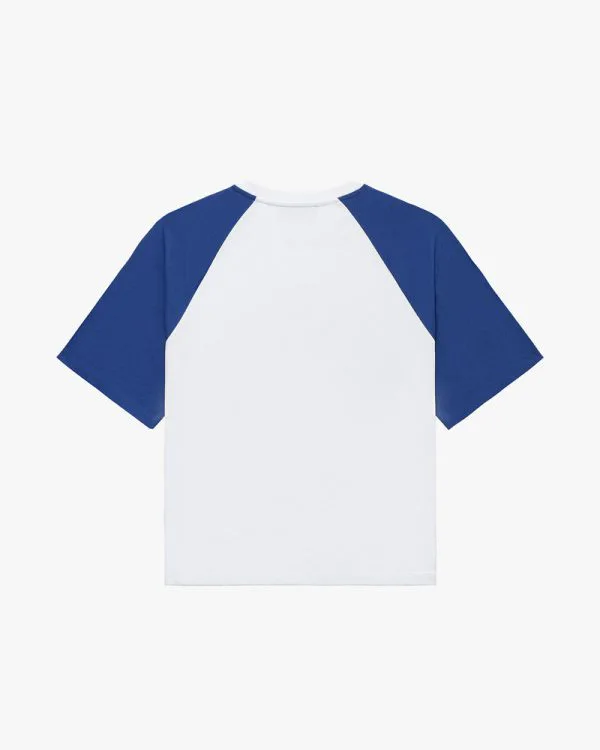 INSTITUTE TEE WHITE/BLUE - Sweats & Hoodies - streetwear Avenue Wear