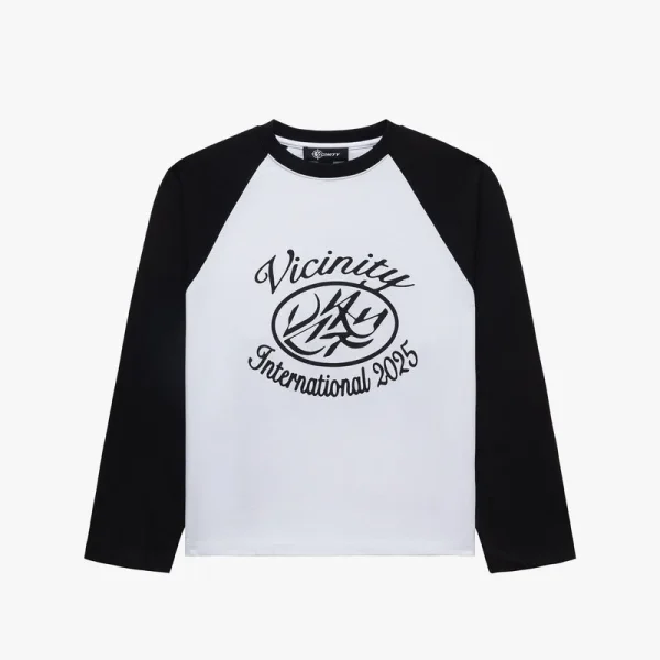 International longsleeve black white - Avenue Wear