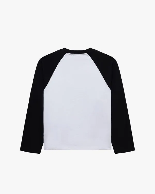 INTERNATIONAL LONGSLEEVE BLACK/WHITE - T-Shirts - streetwear Avenue Wear