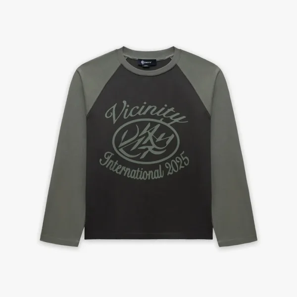 International longsleeve green - Avenue Wear