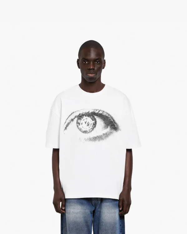IRIS TEE WHITE - T-Shirts - streetwear Avenue Wear