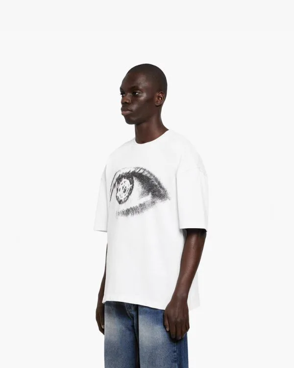 IRIS TEE WHITE - T-Shirts - streetwear Avenue Wear