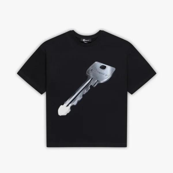 Key tee black - Avenue Wear