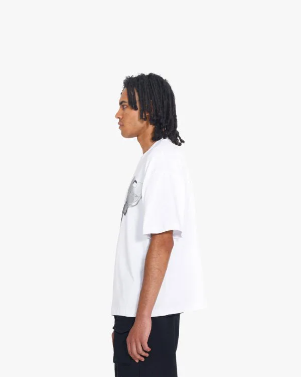 KEY TEE WHITE - T-Shirts - streetwear Avenue Wear