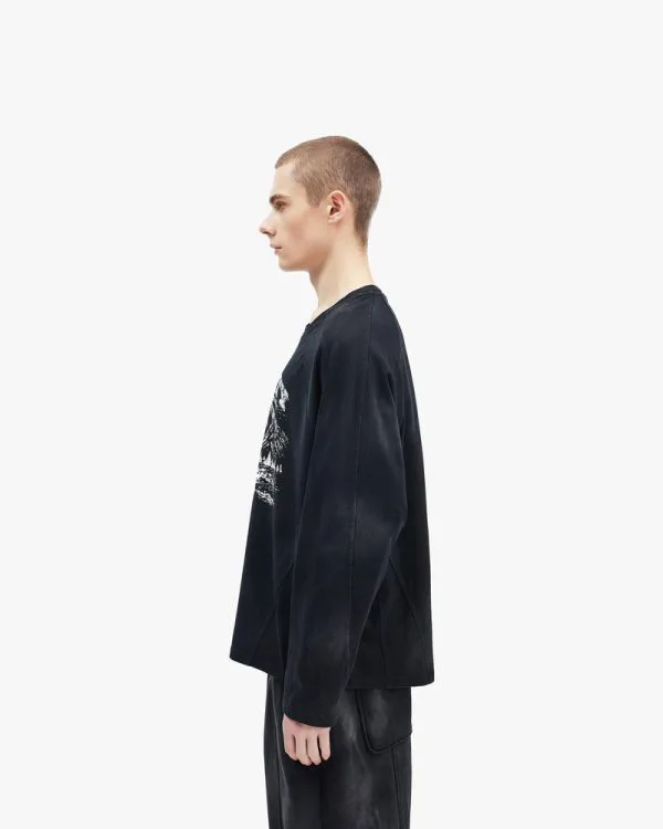LANDSCAPE LONGSLEEVE BLACK - T-Shirts - streetwear Avenue Wear