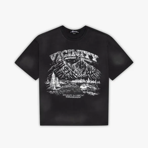 Landscape tee black - Avenue Wear
