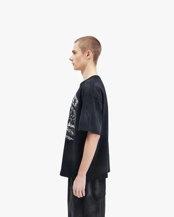 LANDSCAPE TEE BLACK - T-Shirts - streetwear Avenue Wear