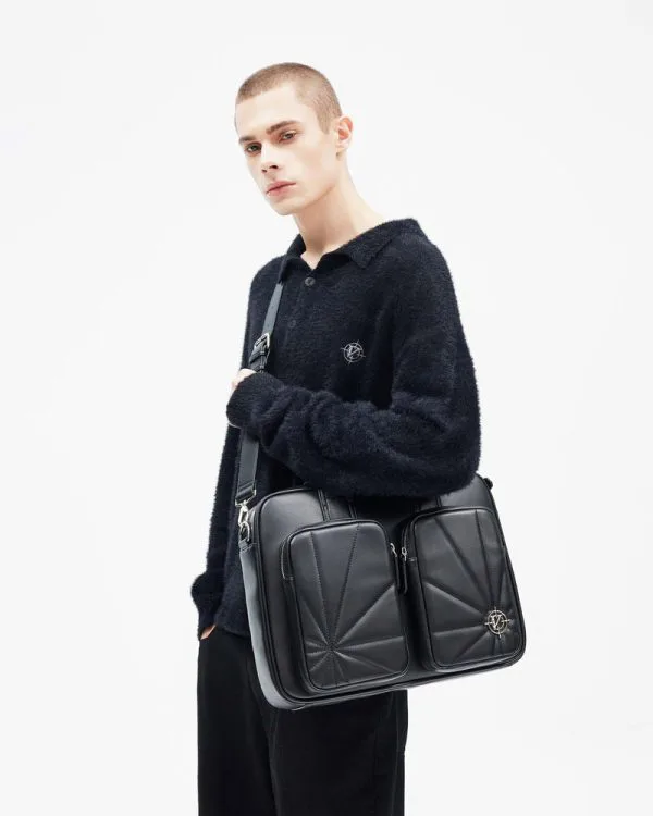 LAPTOP BAG - BLACK - Accessoires - streetwear Avenue Wear