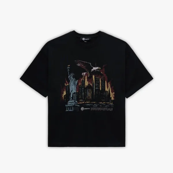 Liberty burns tee vintage wash - Avenue Wear