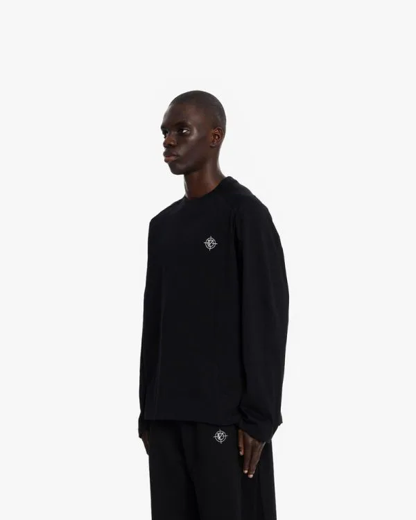 LONGSLEEVE BLACK - T-Shirts - streetwear Avenue Wear