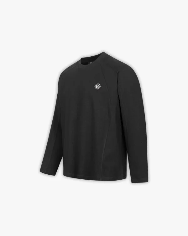 LONGSLEEVE BLACK - T-Shirts - streetwear Avenue Wear