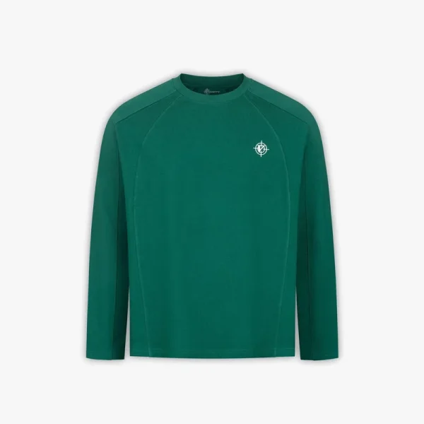 Longsleeve forrest green - Avenue Wear