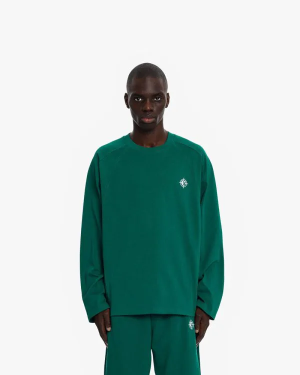LONGSLEEVE FORREST GREEN - T-Shirts - streetwear Avenue Wear