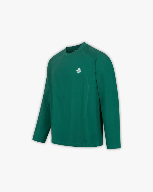 LONGSLEEVE FORREST GREEN - T-Shirts - streetwear Avenue Wear