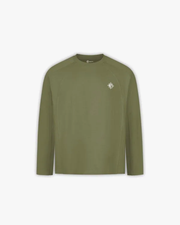 Longsleeve khaki - Avenue Wear