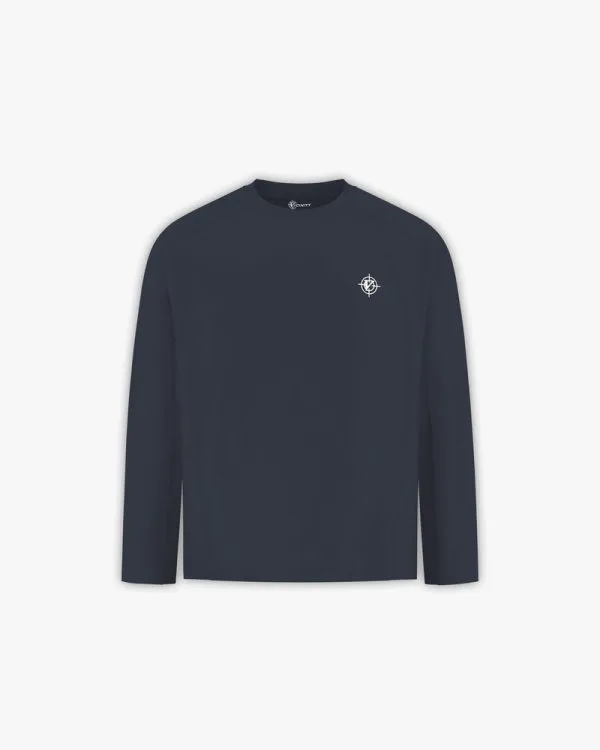 Longsleeve navy - Avenue Wear