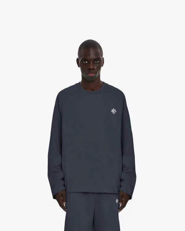 LONGSLEEVE NAVY - T-Shirts - streetwear Avenue Wear