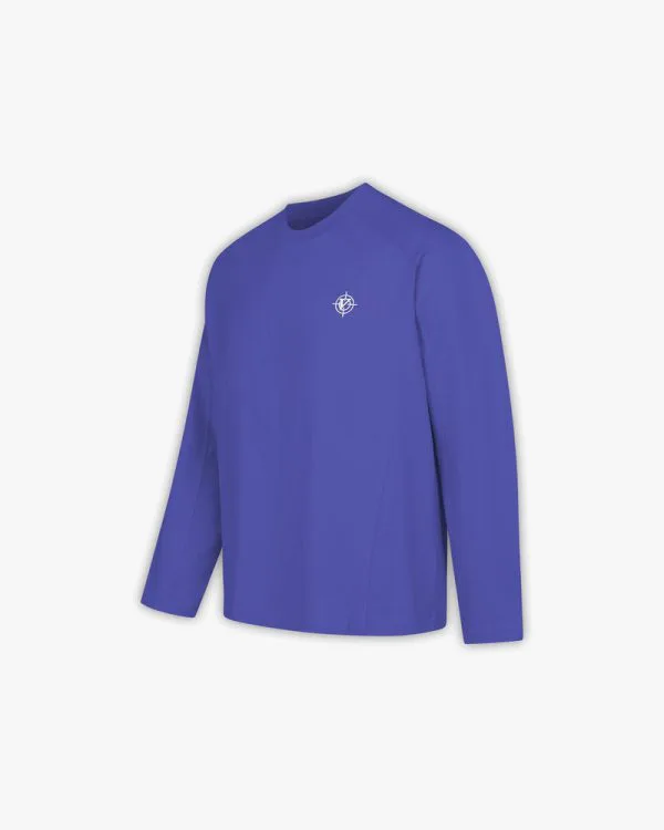 LONGSLEEVE OCEAN BLUE - T-Shirts - streetwear Avenue Wear