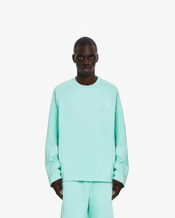 LONGSLEEVE TURQUOISE - T-Shirts - streetwear Avenue Wear