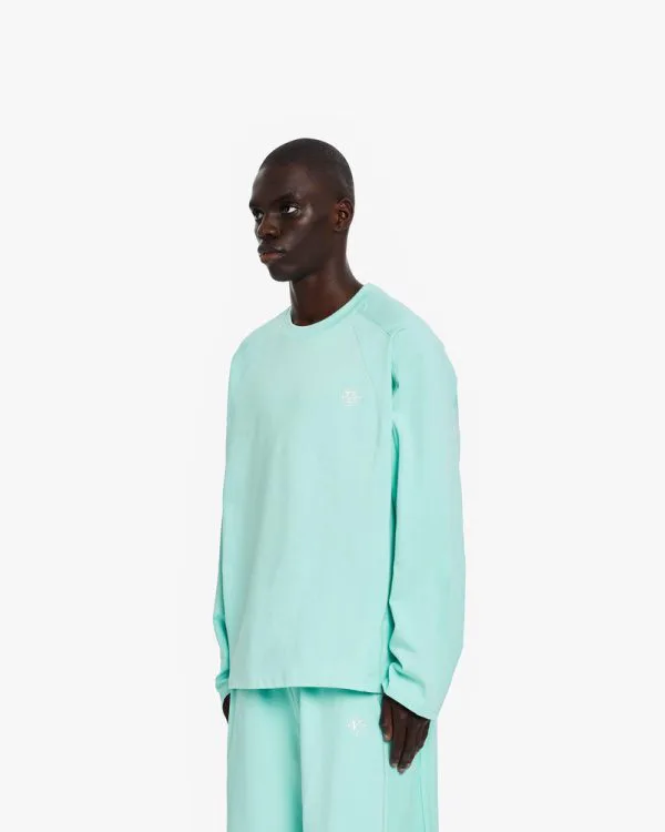 LONGSLEEVE TURQUOISE - T-Shirts - streetwear Avenue Wear